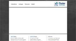 Desktop Screenshot of c-thaler.at